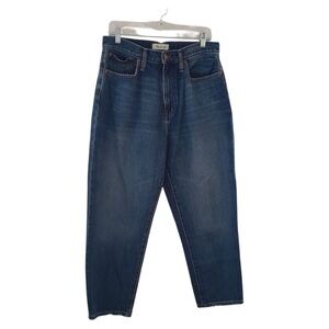 MADEWELL  The Mom Jean  High Rise Denim Jean Size 31